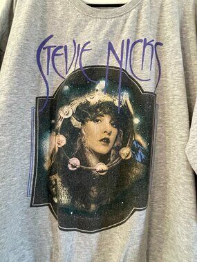 Stevie Nicks 3x Torrid Comfy Grey Sweatshirt